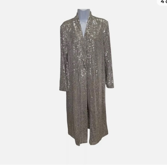 Anthropologie Mare sequined midi duster - Picture 5 of 5